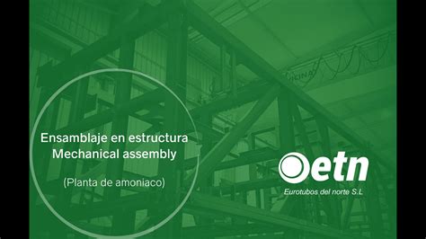Mechanical assembly for industrial ammonia plant by ETN - YouTube