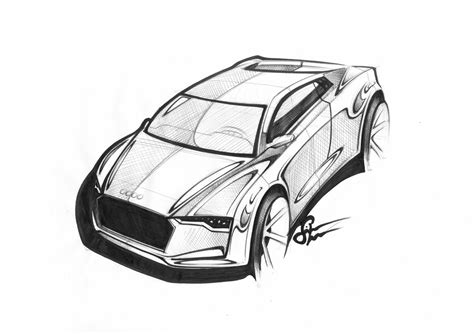 Simon Larsson - Sketchwall: Audi Sketch / Render