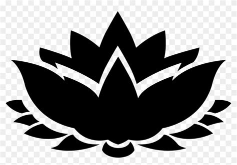 This Free Icons Png Design Of Lotus Flower Silhouette, Transparent Png - 2324x1514(#1202775 ...