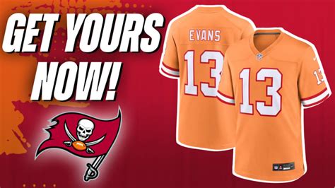 BUY NOW: Bucs Creamsicle Throwback Jerseys are Back