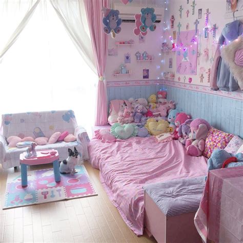 pastelfairytears: “♥ ” | Kawaii bedroom, Cute bedroom ideas, Cute room ideas