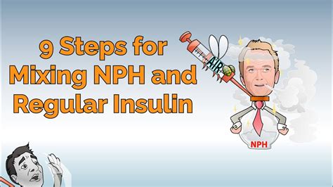 9 Steps for Mixing NPH and Regular Insulin(Step 1, COMLEX, NCLEX ...