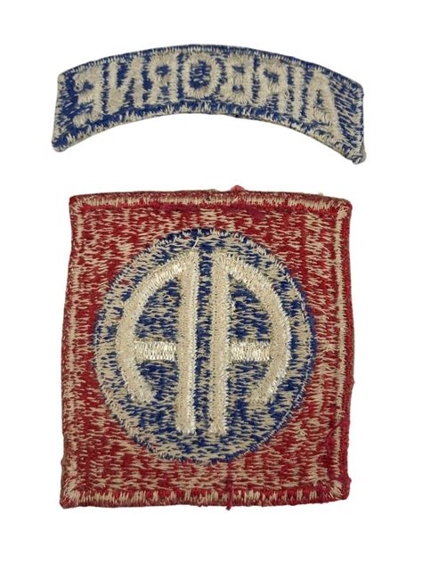 Original WWII US 82nd Airborne patch - Oorlogsspullen.nl - Militaria shop