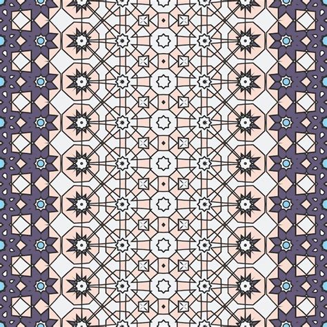 Premium Photo | Seamless pattern with arabic ornament. a seamless ...