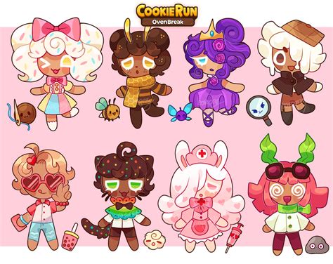 COOKIE RUN ADOPTS [OPEN 1/7] by hoppyforest on DeviantArt