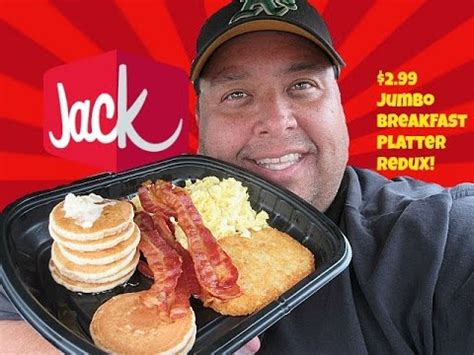 Jack In The Box® $2.99 Jumbo Breakfast Platter Redux Review! - YouTube