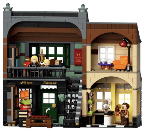 Magical New Diagon Alley 'Harry Potter' LEGO Set Emerges Tomorrow ...