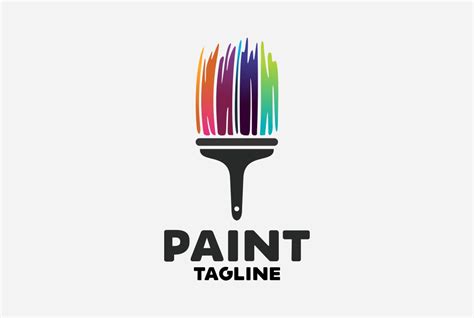 Paint Logo | Branding & Logo Templates ~ Creative Market