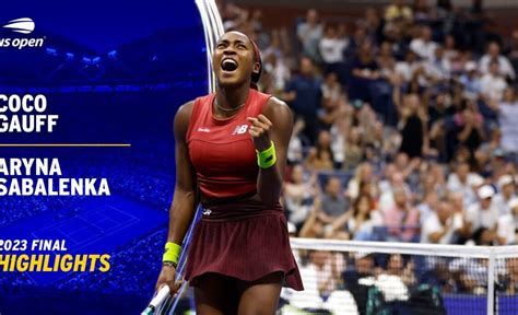 Coco Gauff tops Aryna Sabalenka to win US Open - VCP Tennis