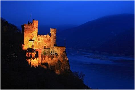 Rheinstein Castle over the Rhine | Germany castles, Castle, Places to go