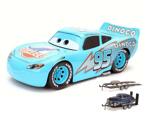 Diecast Car & Trailer Package - Disney Pixar CARS DINOCO Lightning ...