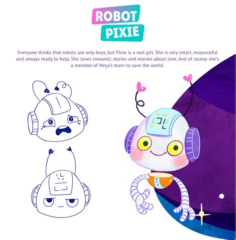 Character design of space team on Behance