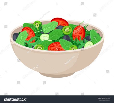 Salad Clipart Royalty-Free Images, Stock Photos & Pictures | Shutterstock