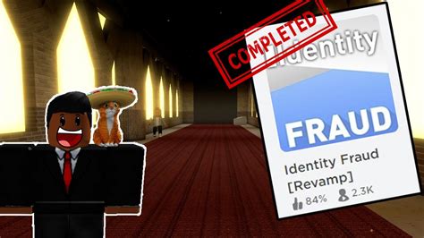 I FINALLY COMPLETED ROBLOX IDENTITY FRAUD!!!! - YouTube