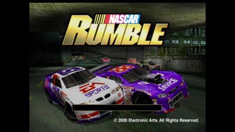 NASCAR Rumble PS1 Walkthrough Gameplay Part 1 - YouTube