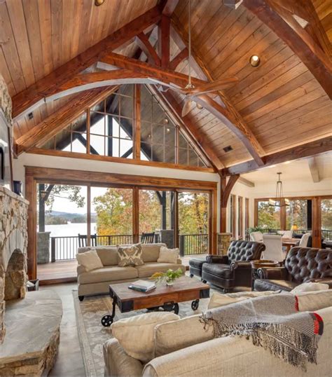 Interior Truss Gallery, Exposed Wood Beams, Heavy Timber, Components | Timber frame homes ...