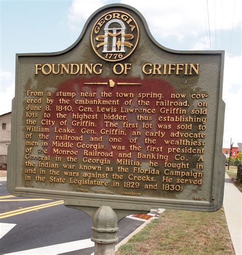 Founding of Griffin - Georgia Historical Society