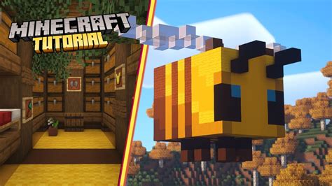 Minecraft | How to build a Bee House - YouTube