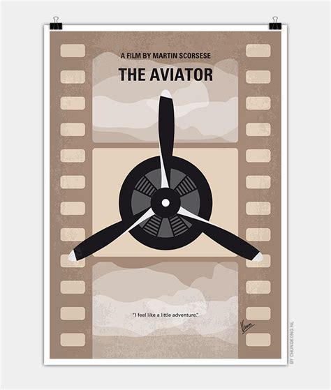 No618 My The Aviator minimal movie poster | CHUNGKONG