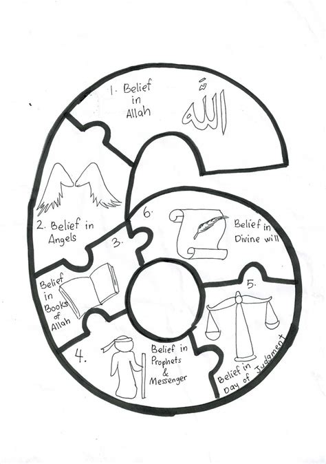 6 pillars of iman activity – Artofit