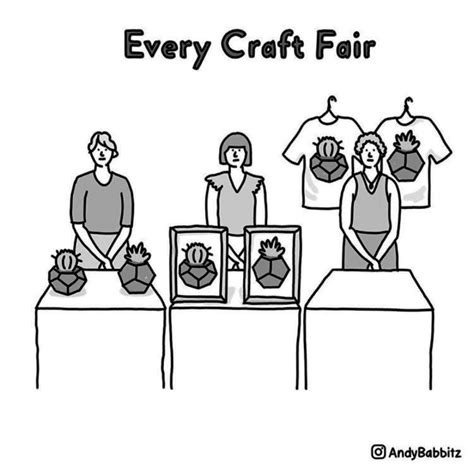 Every craft fair oc - Meme Guy