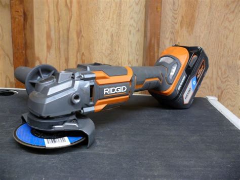 Ridgid R86042 18v Octane Brushless 4-1/2" Angle Grinder In Depth Review ...