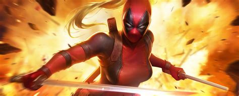 Lady Deadpool Wallpaper