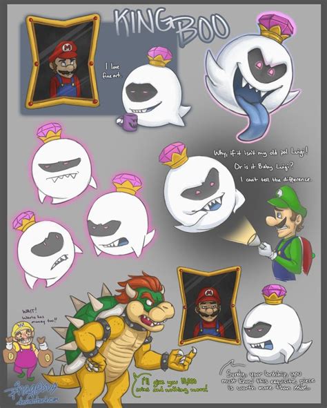 King Boo | King boo, Super mario art, Mario fan art