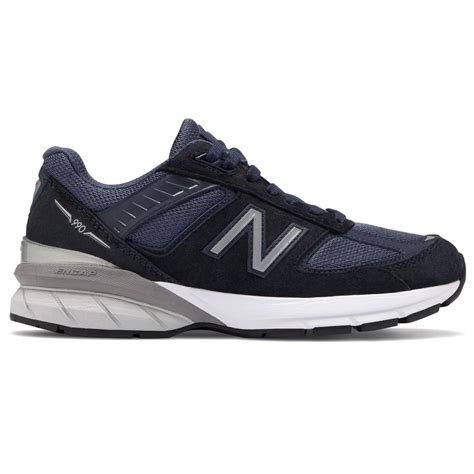 New Balance Women's 990 v5 Navy with Silver | Laurie's Shoes