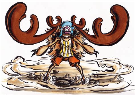 Chopper - Horn Point by Nyamesiss One Piece 1, One Piece Luffy, One ...