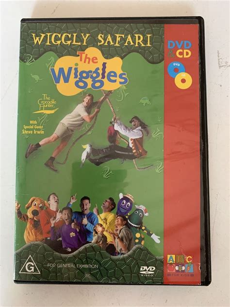 The Wiggles - Wiggly Safari (DVD, 2002) Region 4 – Retro Unit