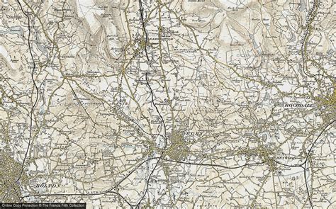 Old Maps of River Irwell, Greater Manchester - Francis Frith