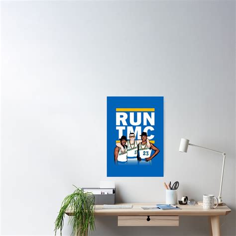 "RUN TMC" Poster for Sale by UCArts | Redbubble