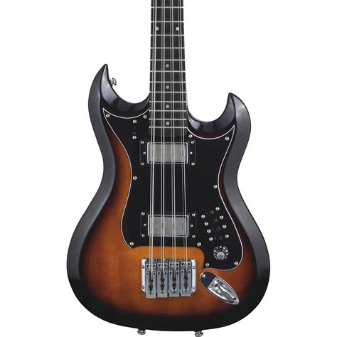 Hagstrom Retroscape H8 Reissue 8-String Electric Bass Guitar Tobacco Sunburst | Musician's Friend