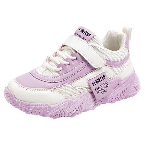 nsendm Female Shoes Toddler Girls Running Shoes Size 13 Sneakers Girls ...