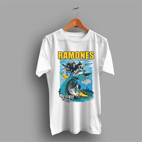 Rockaway Beach Ramones Punk T Shirt | Bands Tee By HotVero