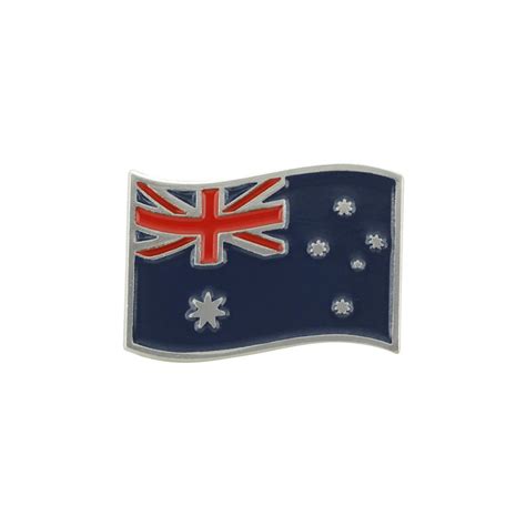 Australian Flag Blue Lapel Pin