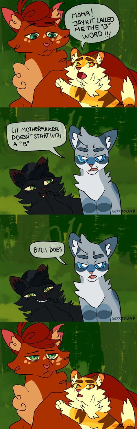 The Three by GEKKOZILLA on DeviantArt | Warrior cats funny, Warrior cats comics, Warrior cat memes