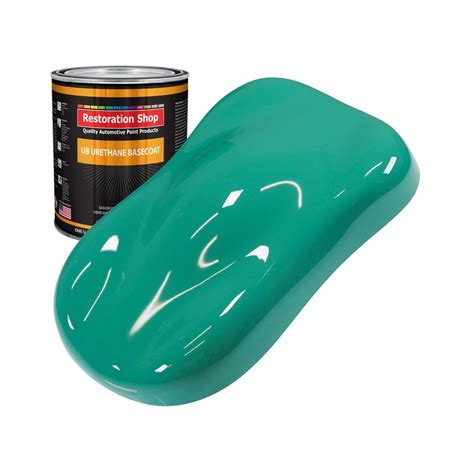 Tropical Turquoise 1 Quart URETHANE BASECOAT Car Auto Body Paint ...