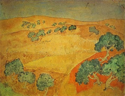 Summer landscape, 1902 - Pablo Picasso - WikiArt.org