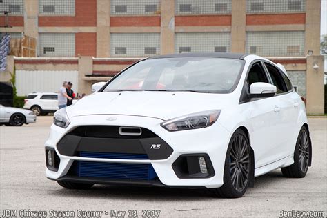 White Ford Focus RS - BenLevy.com