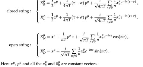 String Theory Equation Explanation