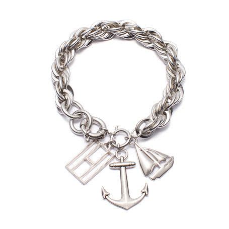 Gorgeous chain bracelet that complements the nautical fashion trend ...