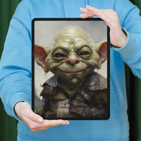 Goblins and Orcs Halloween Digital Background Wall Art - Etsy