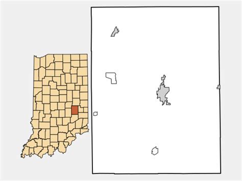 Rushville, IN - Geographic Facts & Maps - MapSof.net