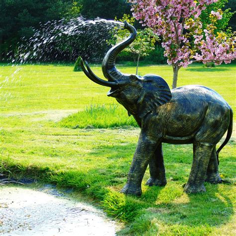 Elephant Fountain - Garden Wonders