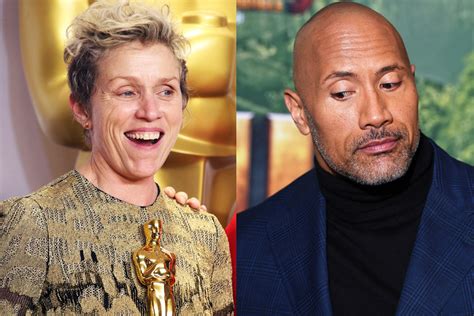 The Rock Formally Invites Frances McDormand into His Marriage | Vanity Fair