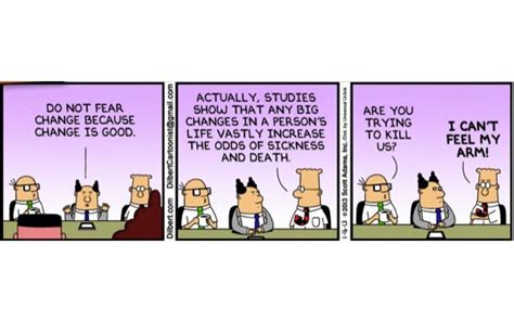 Dilbert on Change Management and PPM - Tech-Clarity