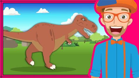 The Dinosaur Song by Blippi | Dinosaurs Cartoons for Children - YouTube