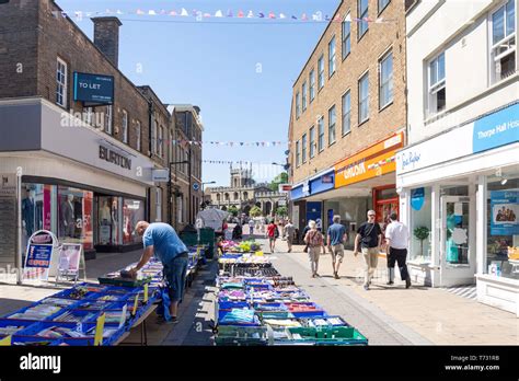 Huntingdon High Street, Huntingdon, Cambridgeshire, England, United ...